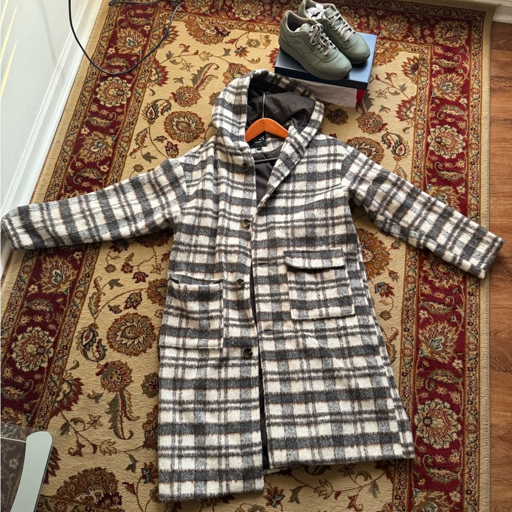 Flannel Pea/Trench Coat